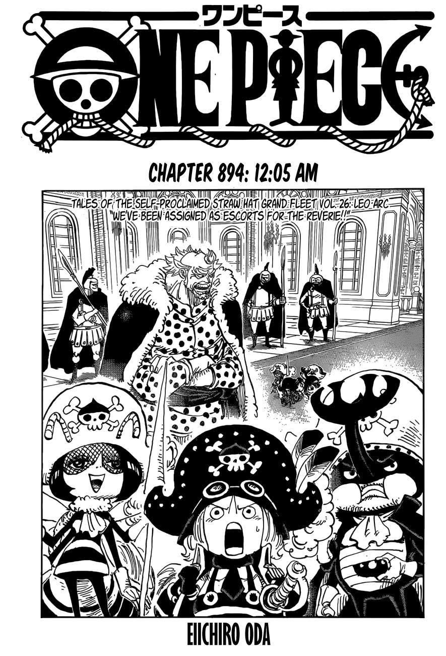 One Piece chapter 894 page 1