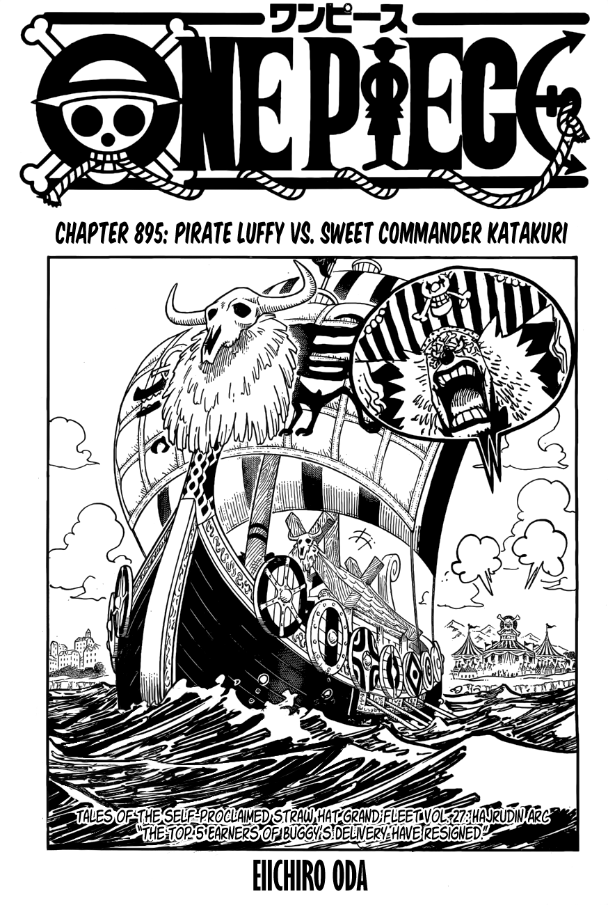 One Piece chapter 895 page 1