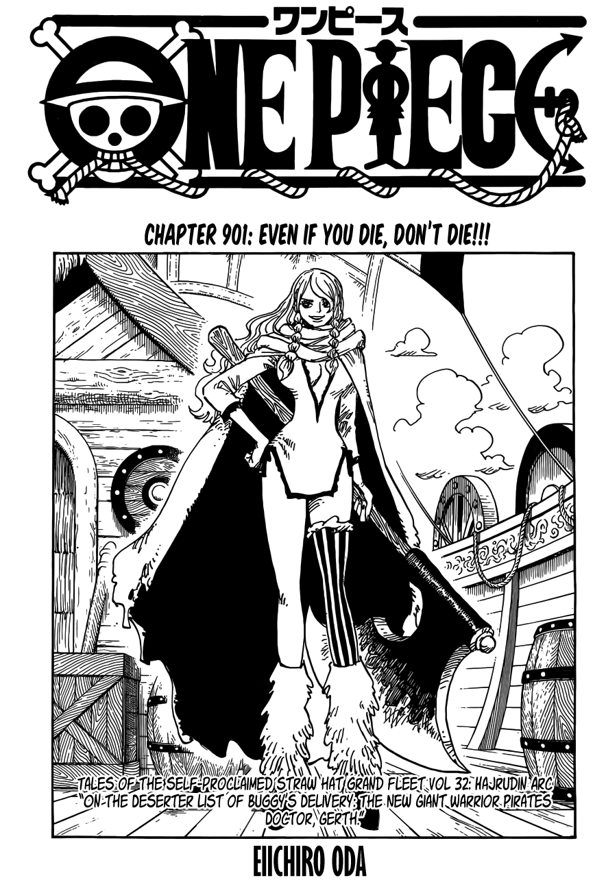One Piece chapter 901 page 1