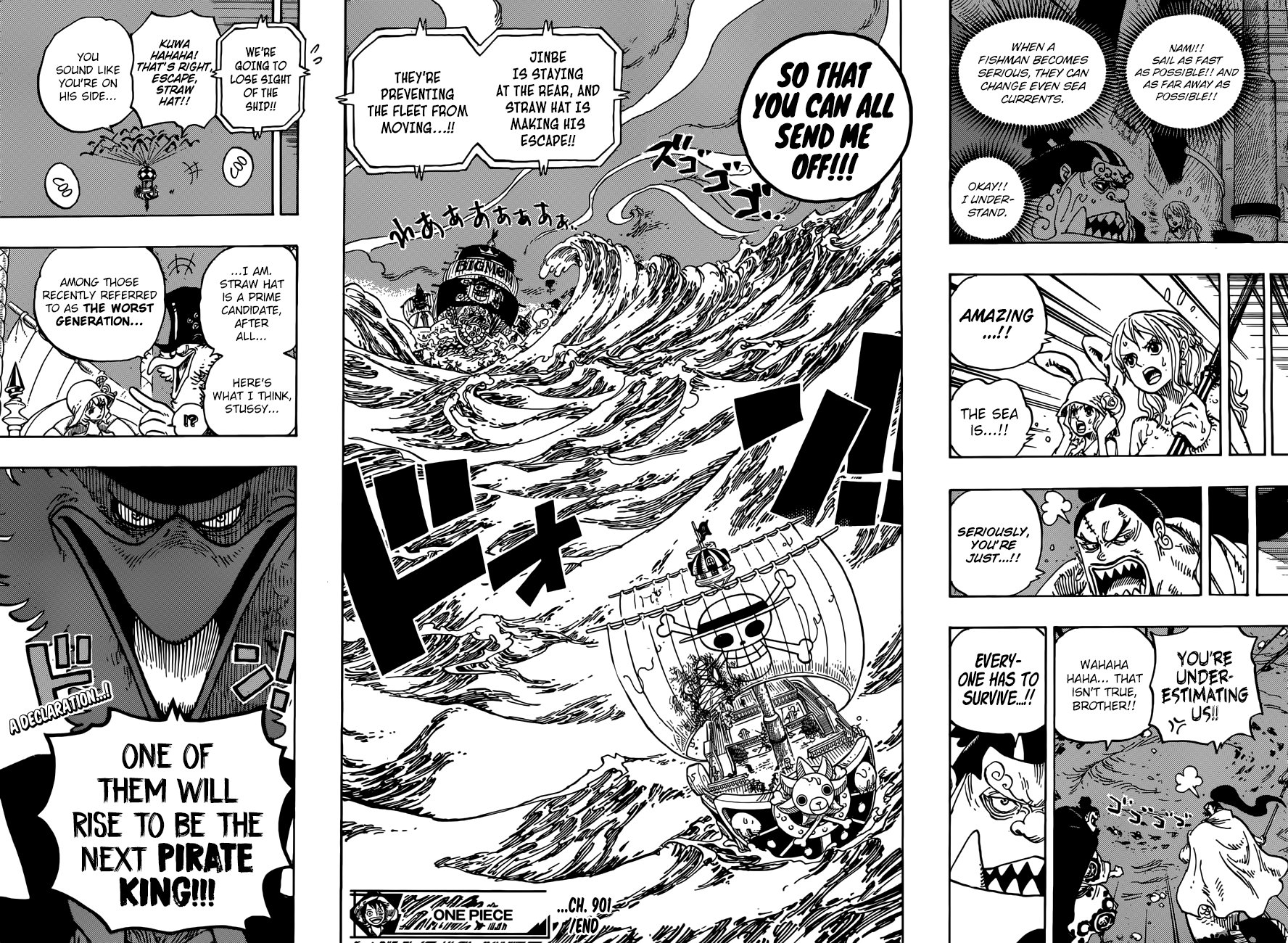 One Piece chapter 901 page 16