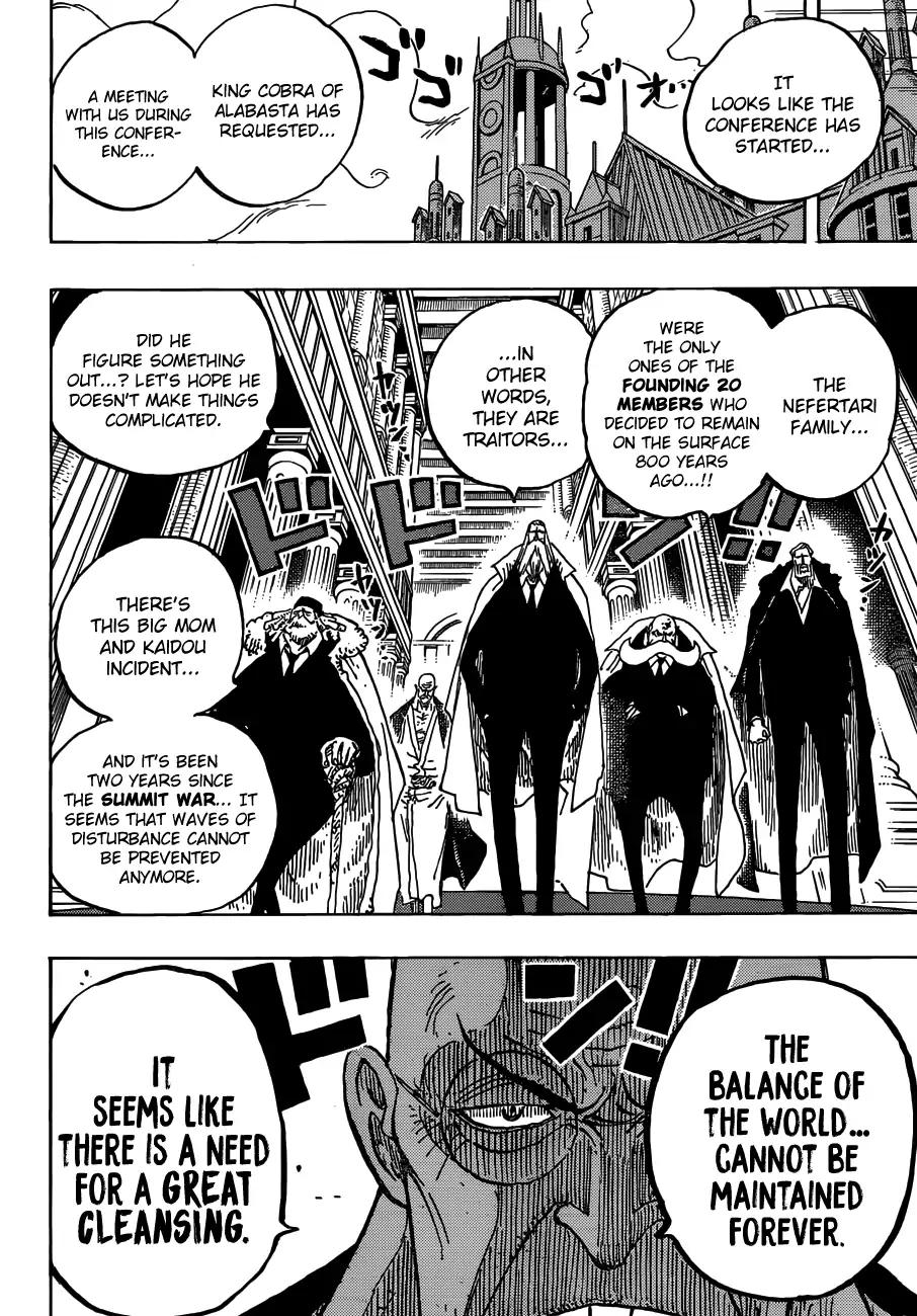 One Piece chapter 908 page 14