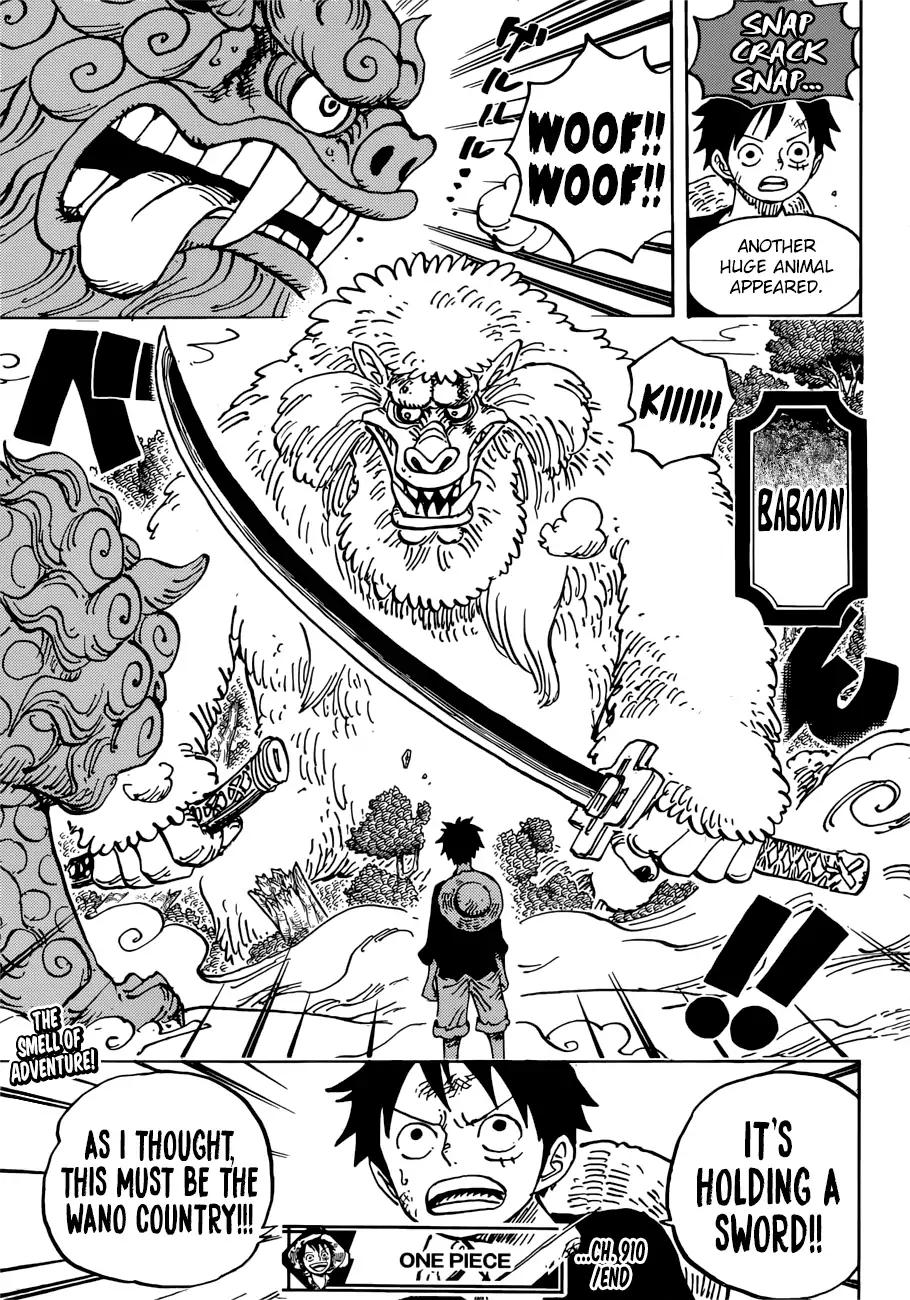 One Piece chapter 910 page 13