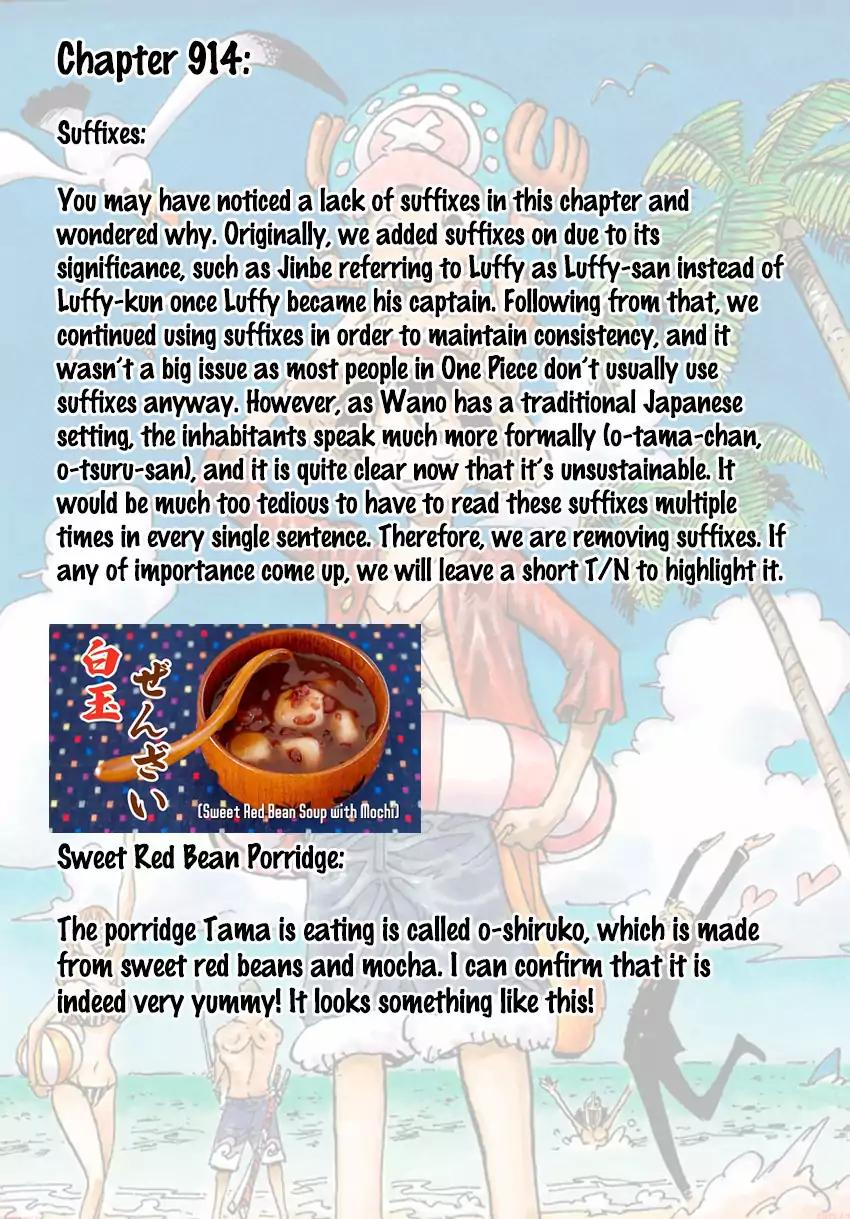 One Piece chapter 914 page 23