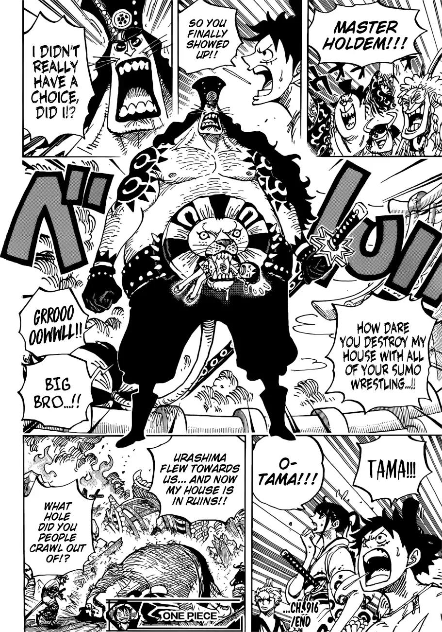 One Piece chapter 916 page 18