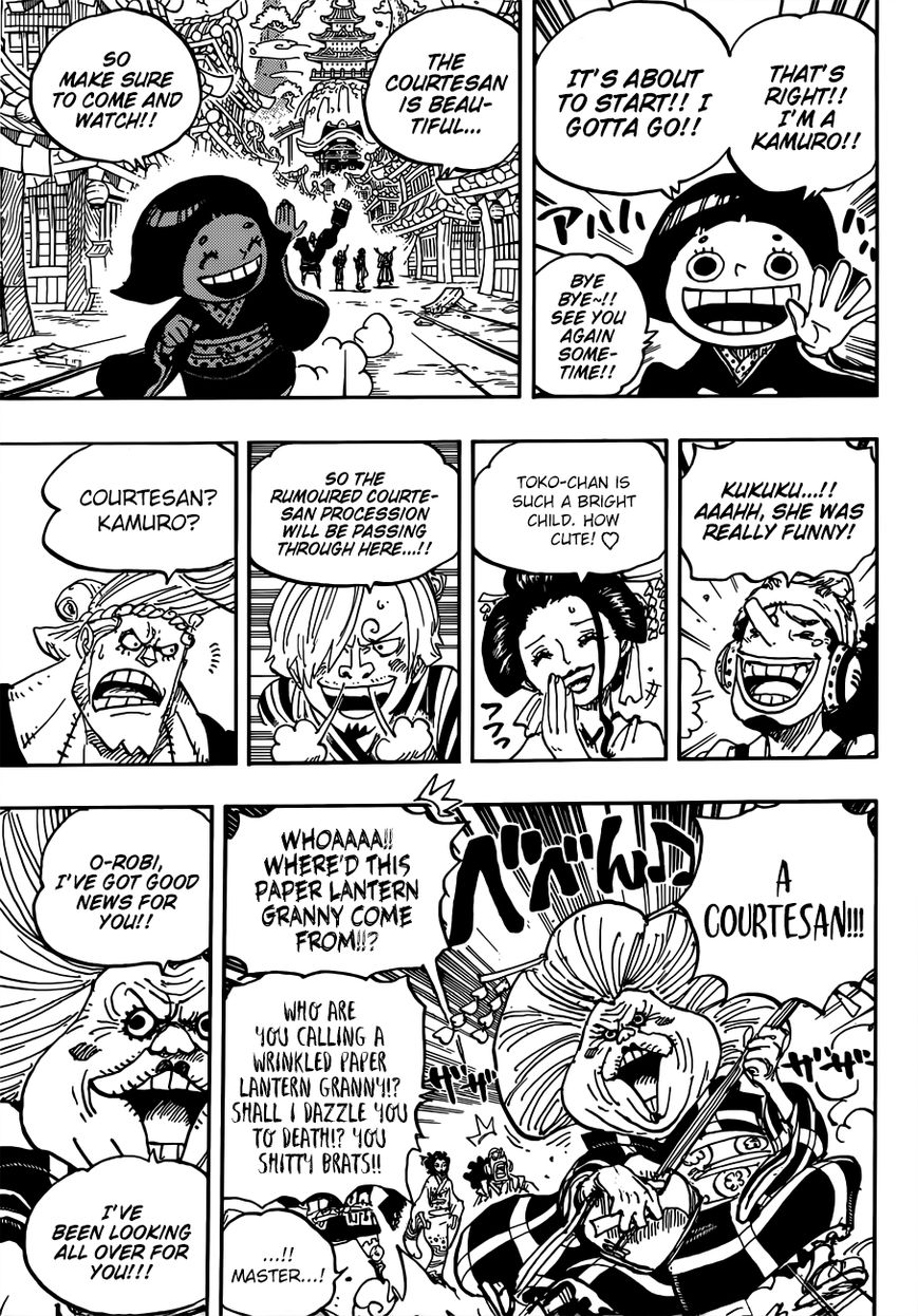 One Piece chapter 927.1 page 11
