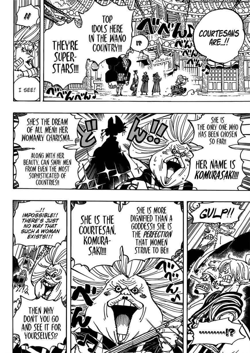 One Piece chapter 927.1 page 12