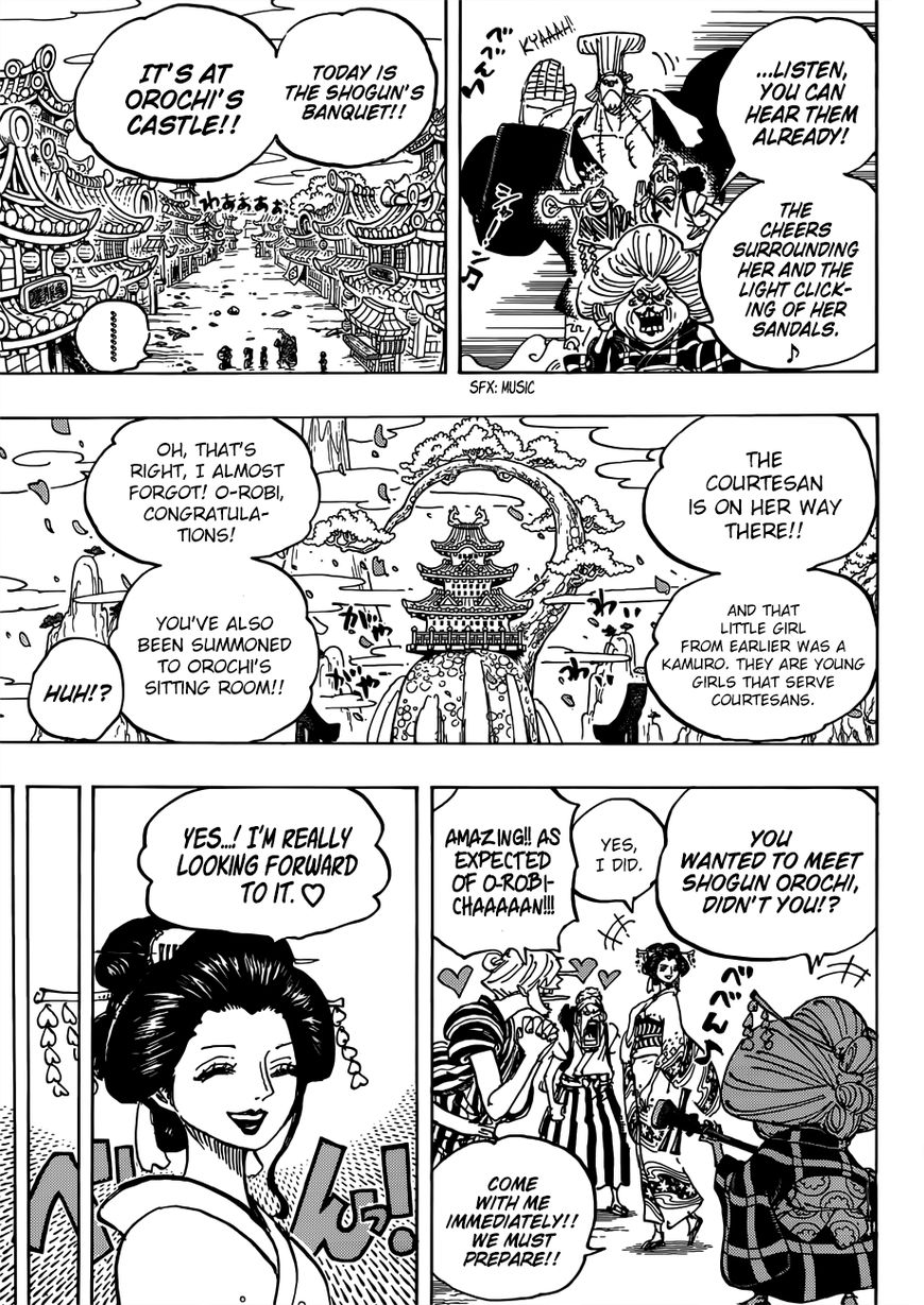 One Piece chapter 927.1 page 13