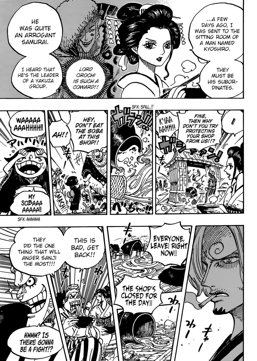 One Piece chapter 927.1 page 5