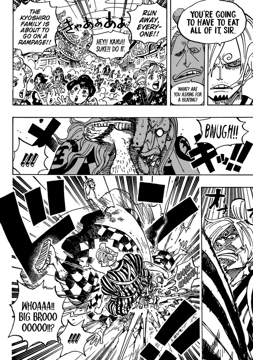 One Piece chapter 927.1 page 6