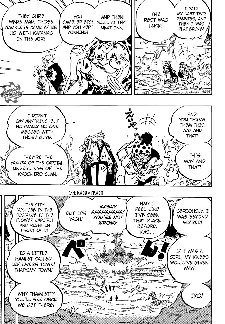 One Piece chapter 929 page 11