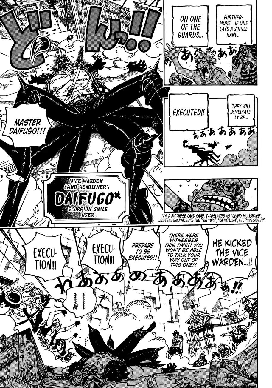 One Piece chapter 935 page 6