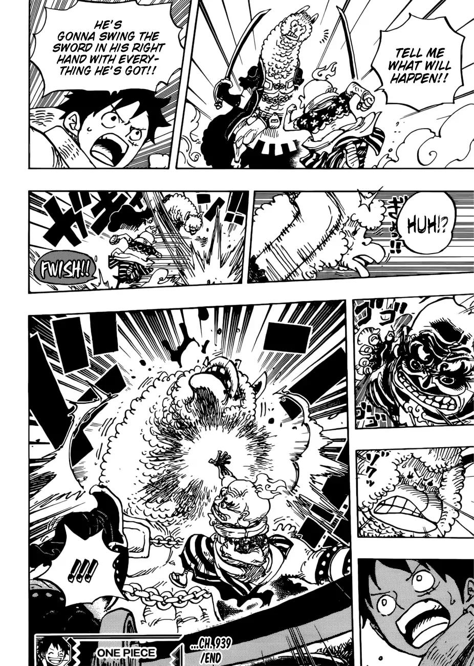 One Piece chapter 939 page 16