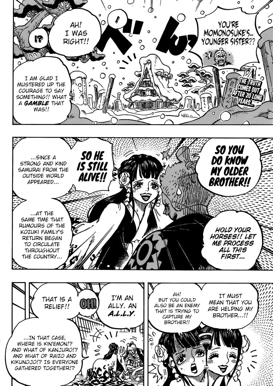 One Piece chapter 939 page 3