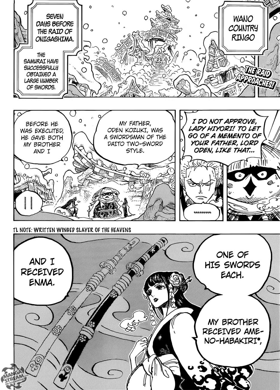 One Piece chapter 954 page 3