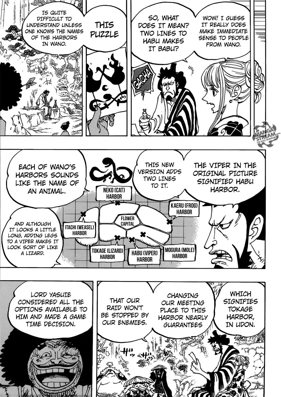 One Piece chapter 954 page 9