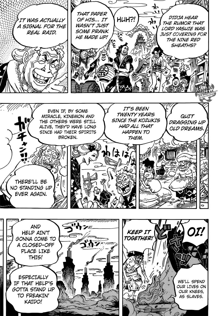 One Piece chapter 955 page 14
