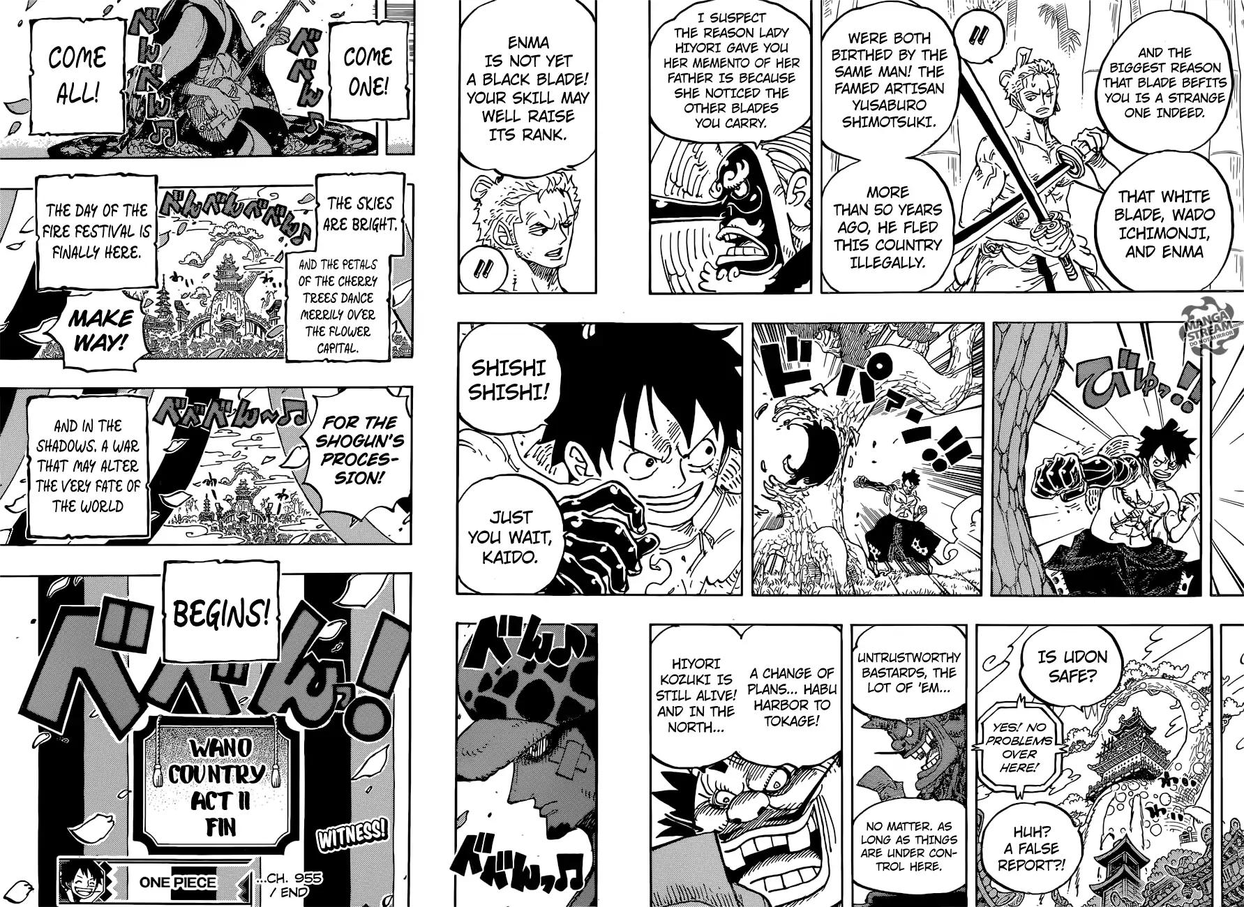 One Piece chapter 955 page 16