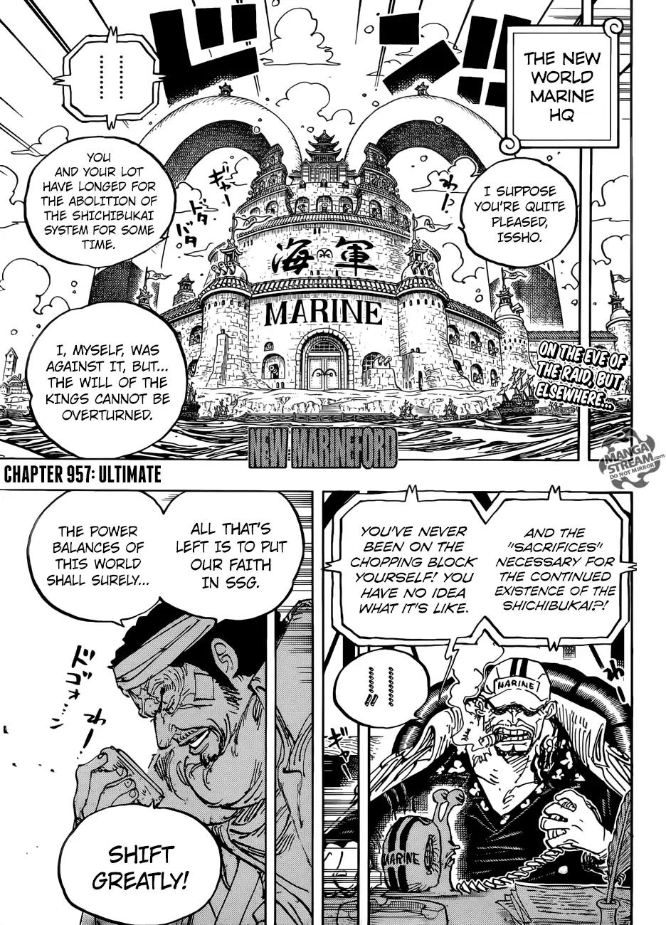 One Piece chapter 957 page 4