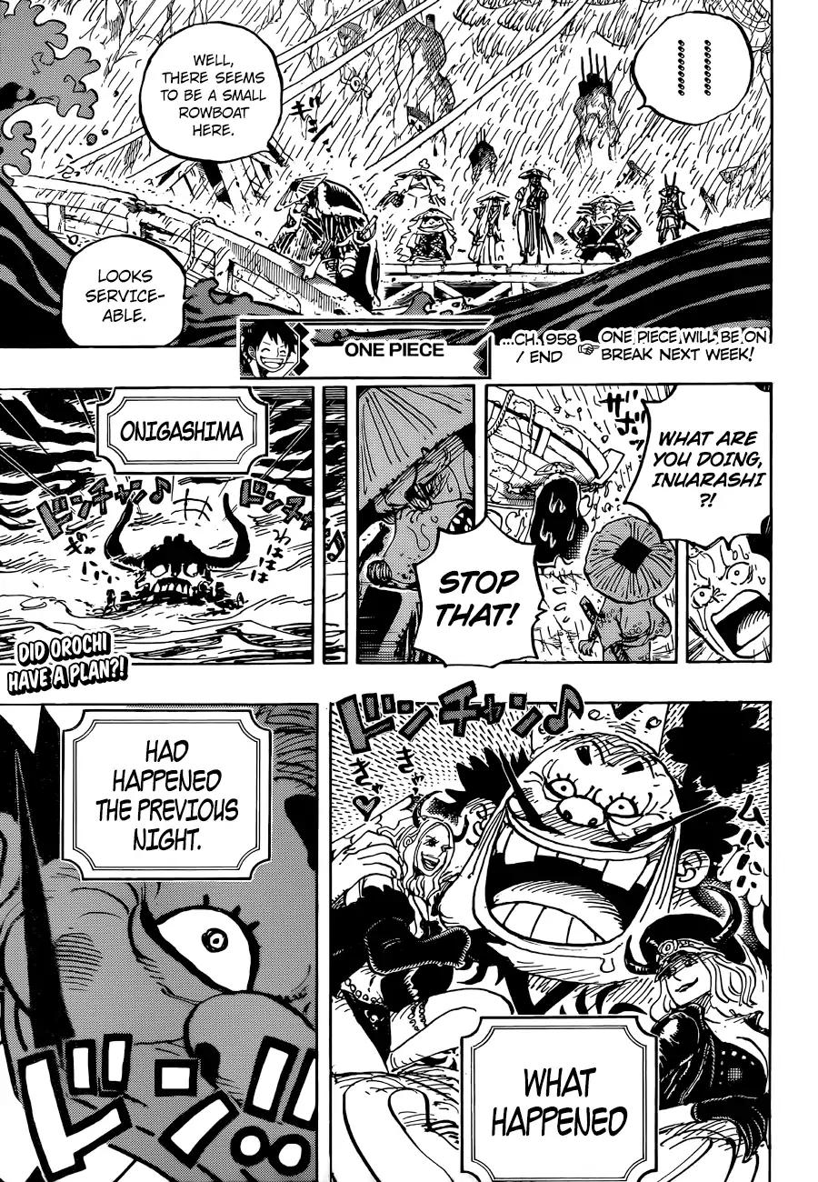 One Piece chapter 958 page 14