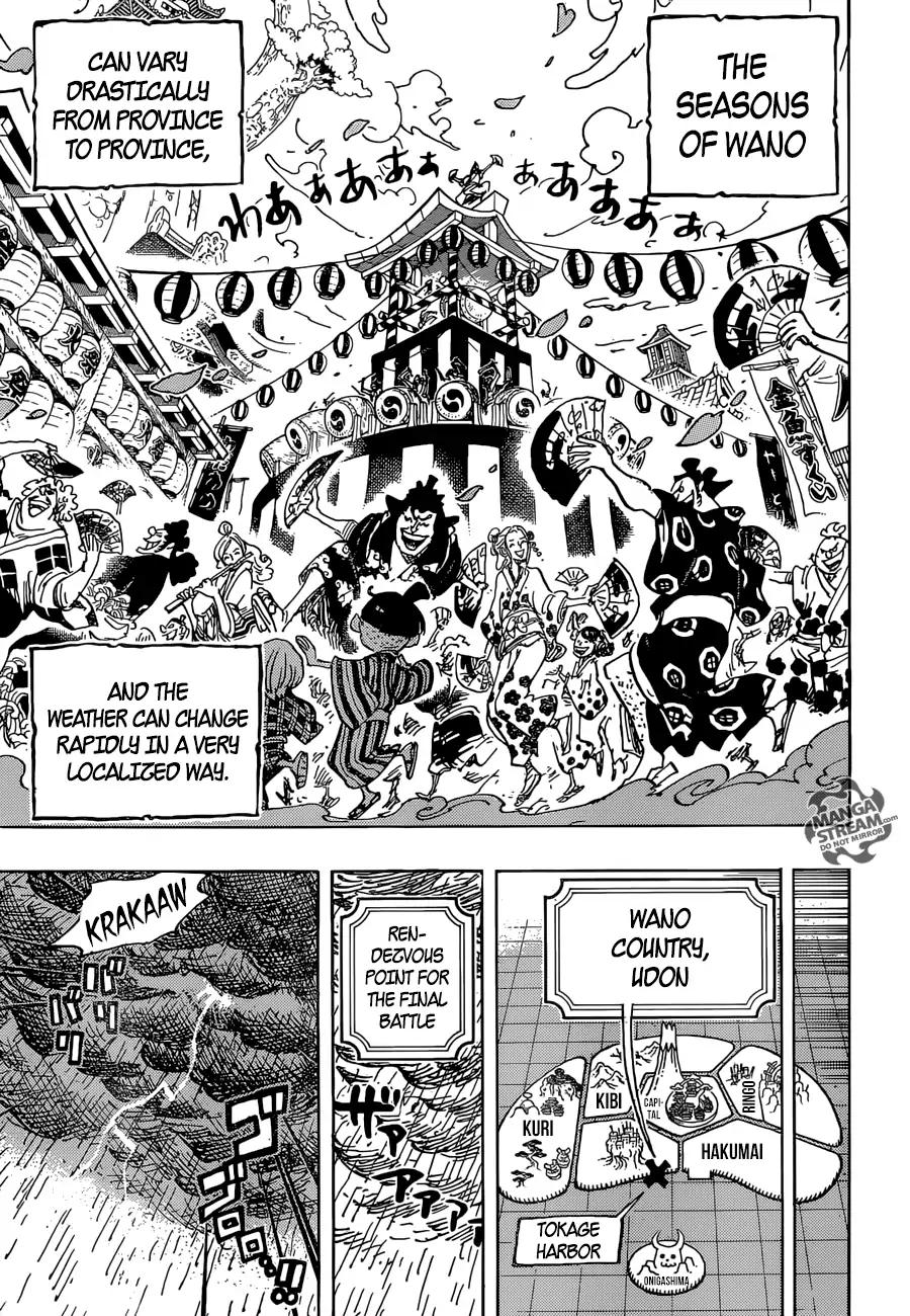 One Piece chapter 958 page 9