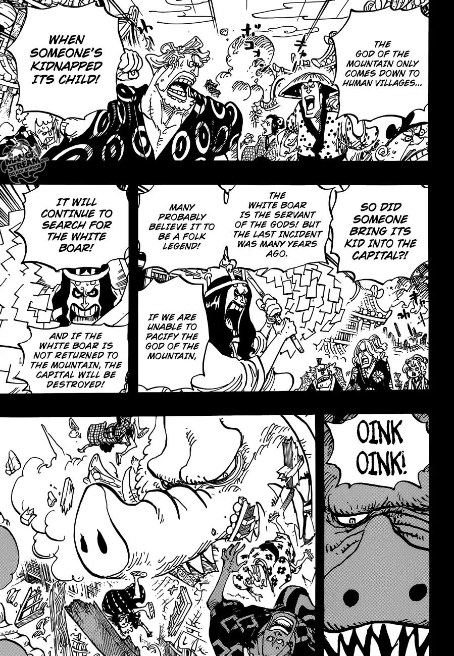 One Piece chapter 961 page 4