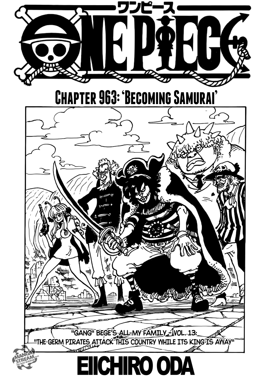 One Piece chapter 963 page 1