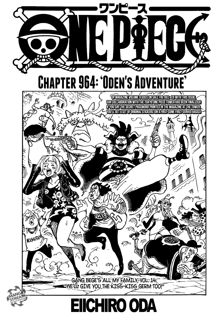 One Piece chapter 964 page 1