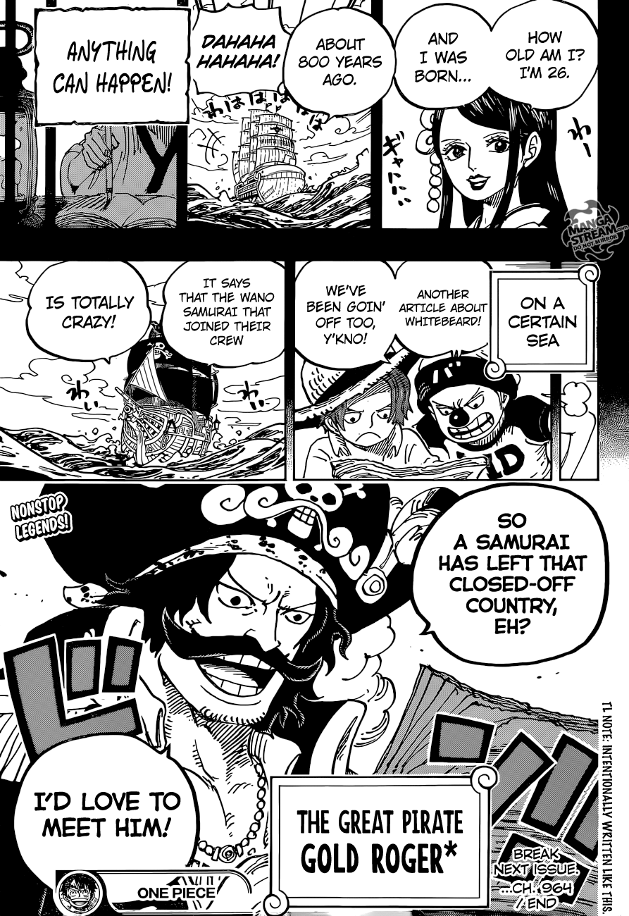 One Piece chapter 964 page 18