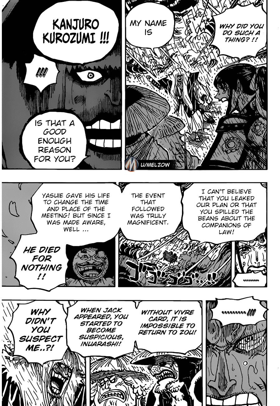 One Piece chapter 974 page 11
