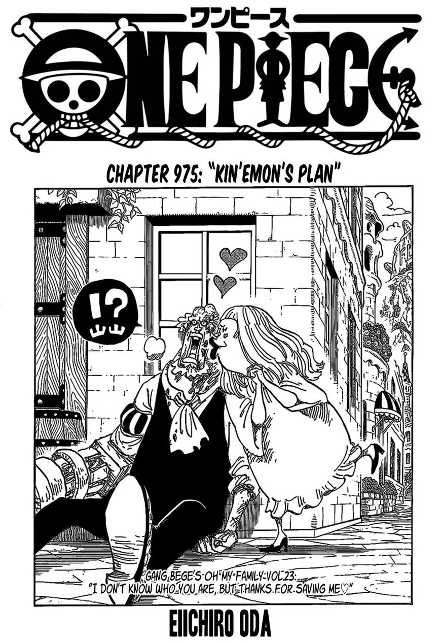 One Piece chapter 975 page 1