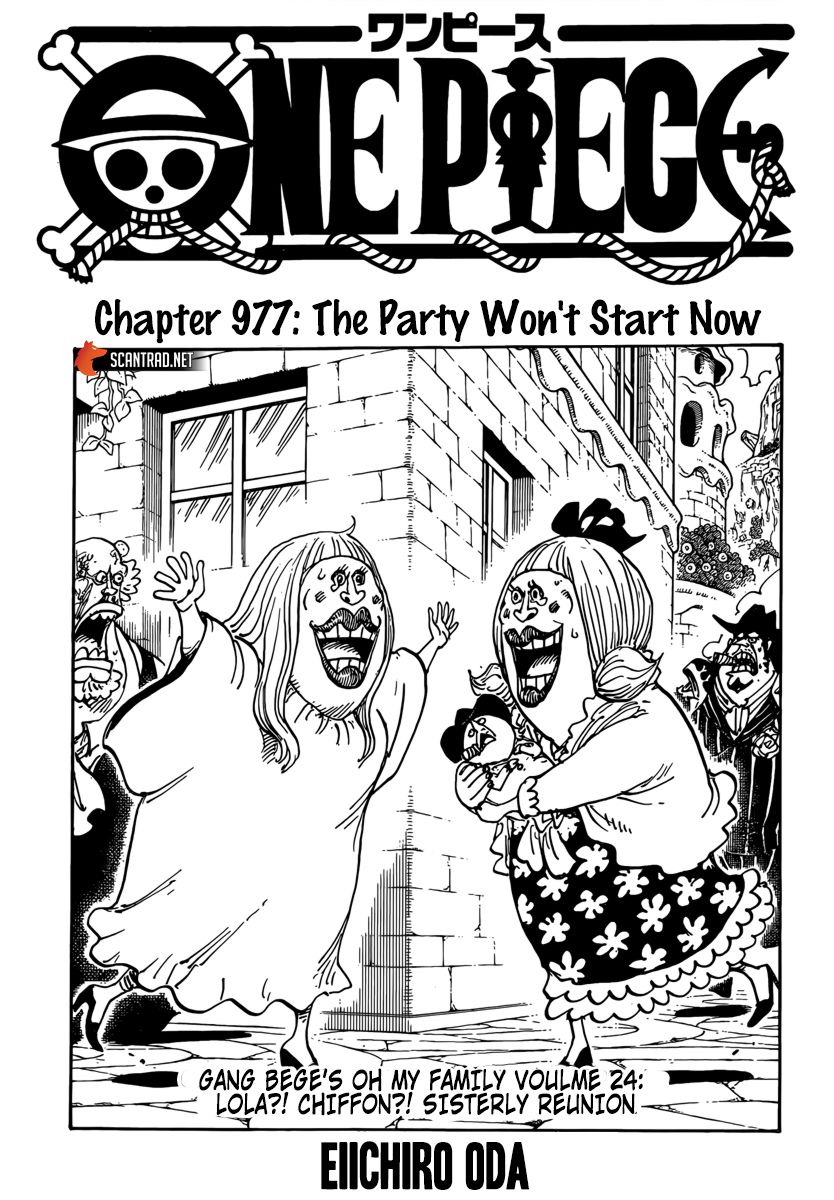 One Piece chapter 977 page 1