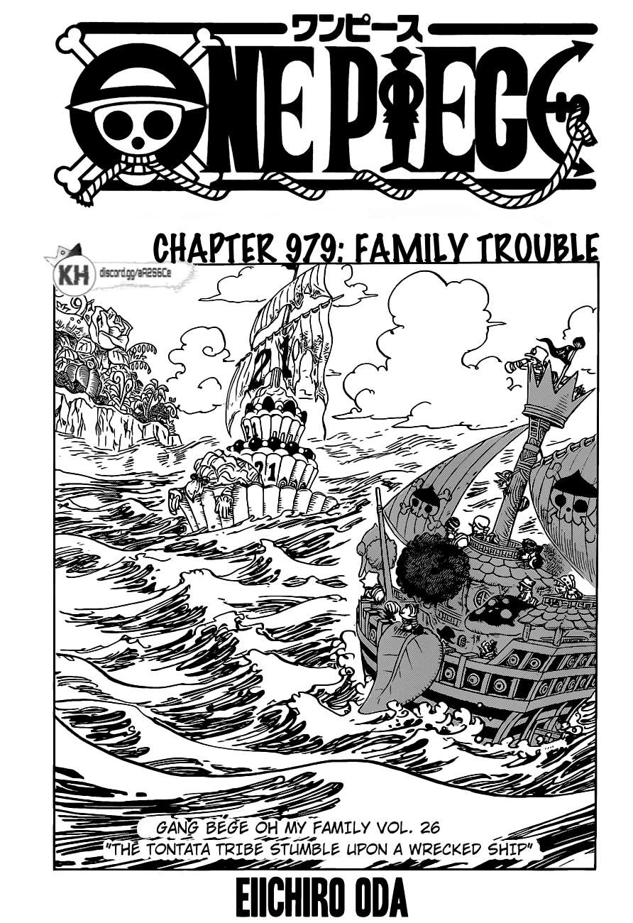 One Piece chapter 979 page 1