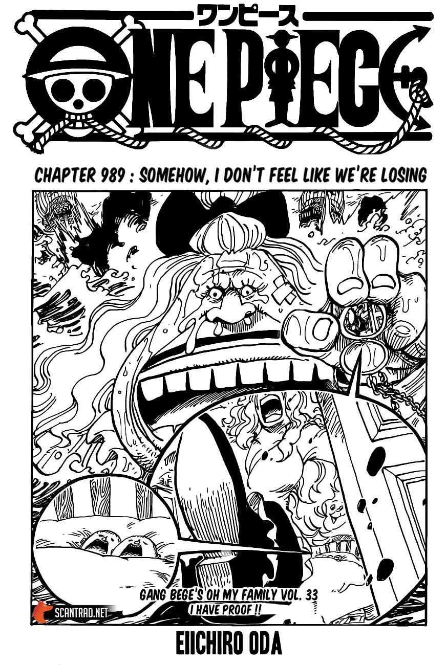 One Piece chapter 989 page 1