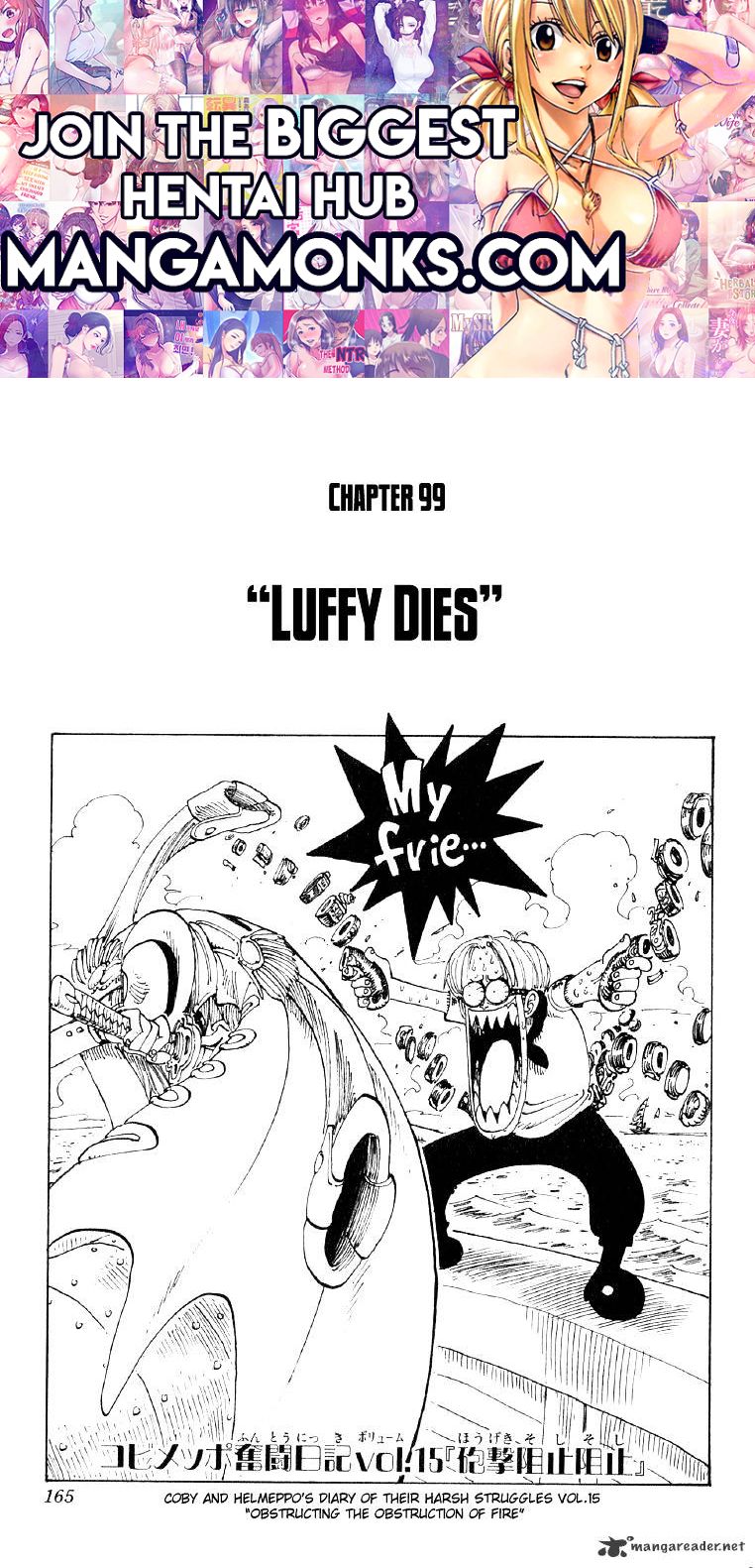 One Piece chapter 99 page 1