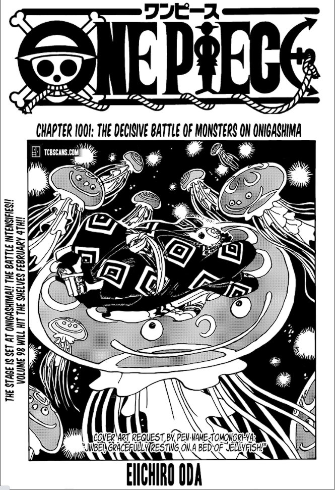 One Piece chapter 1001 page 1