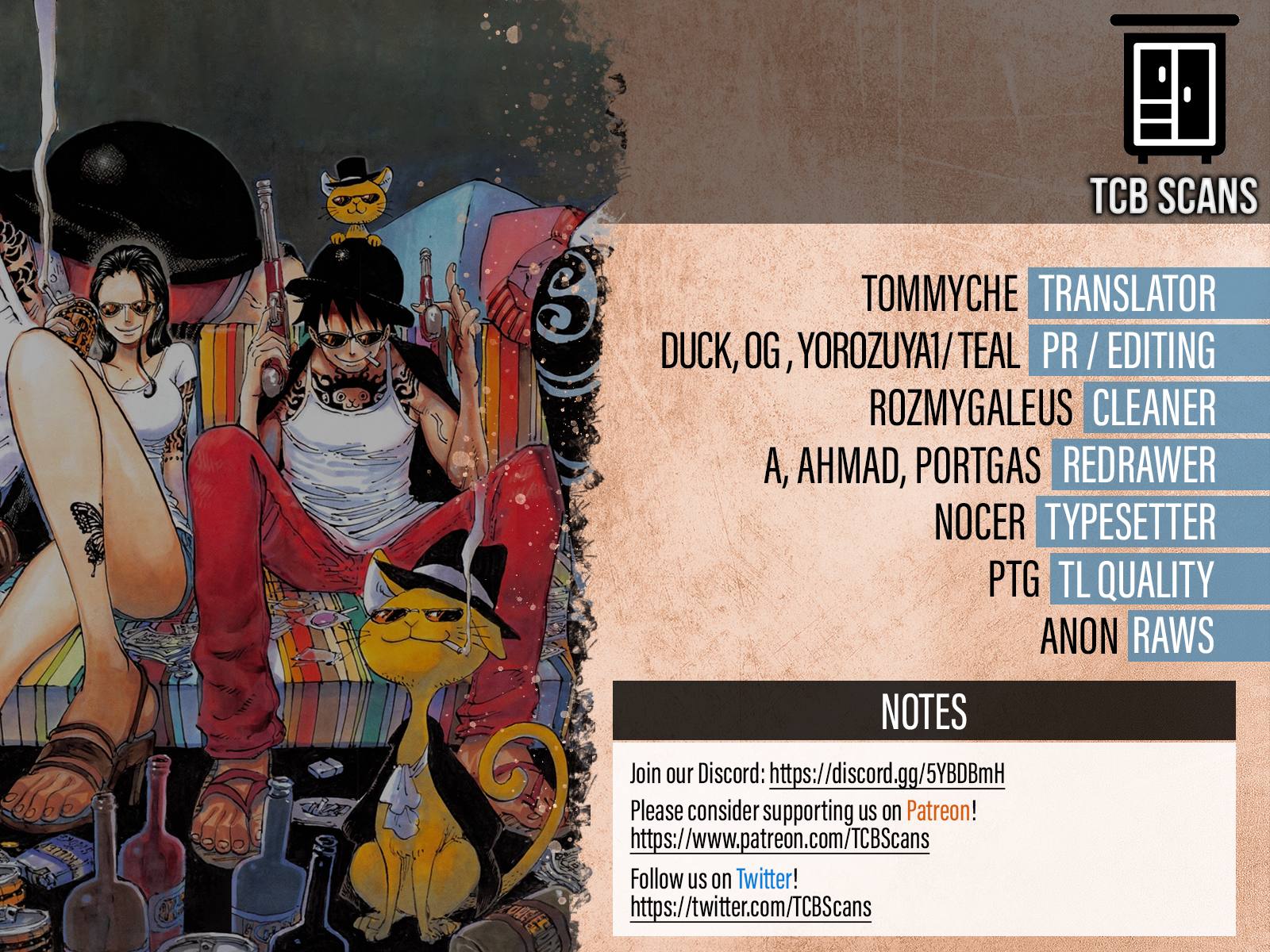 One Piece chapter 1006 page 3