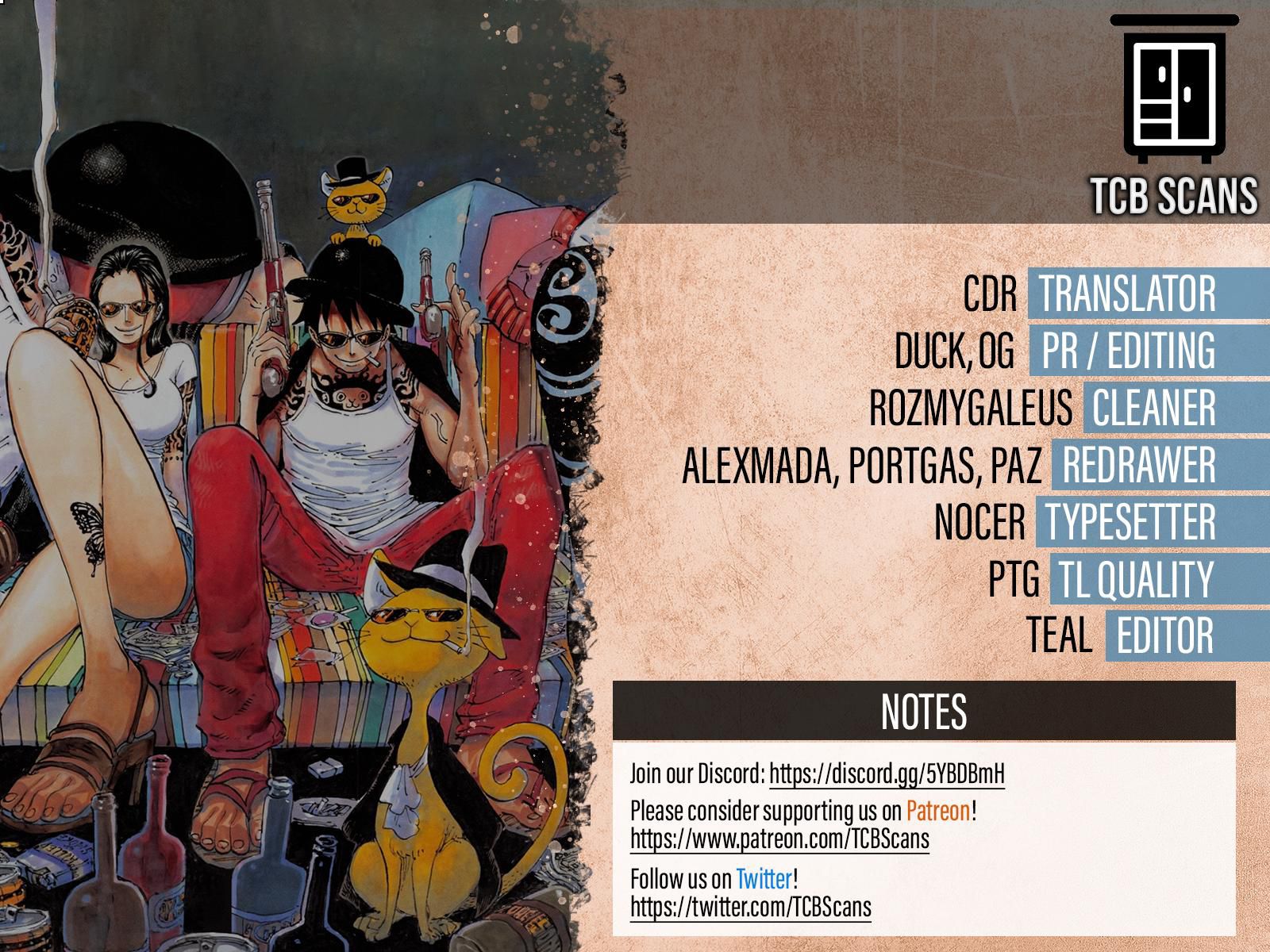 One Piece chapter 1009 page 4