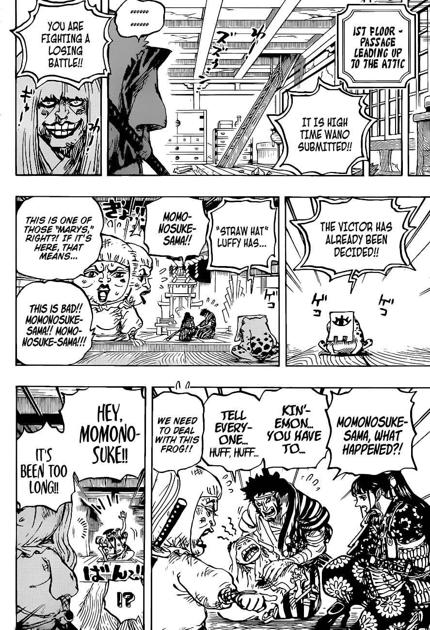 One Piece chapter 1014 page 10