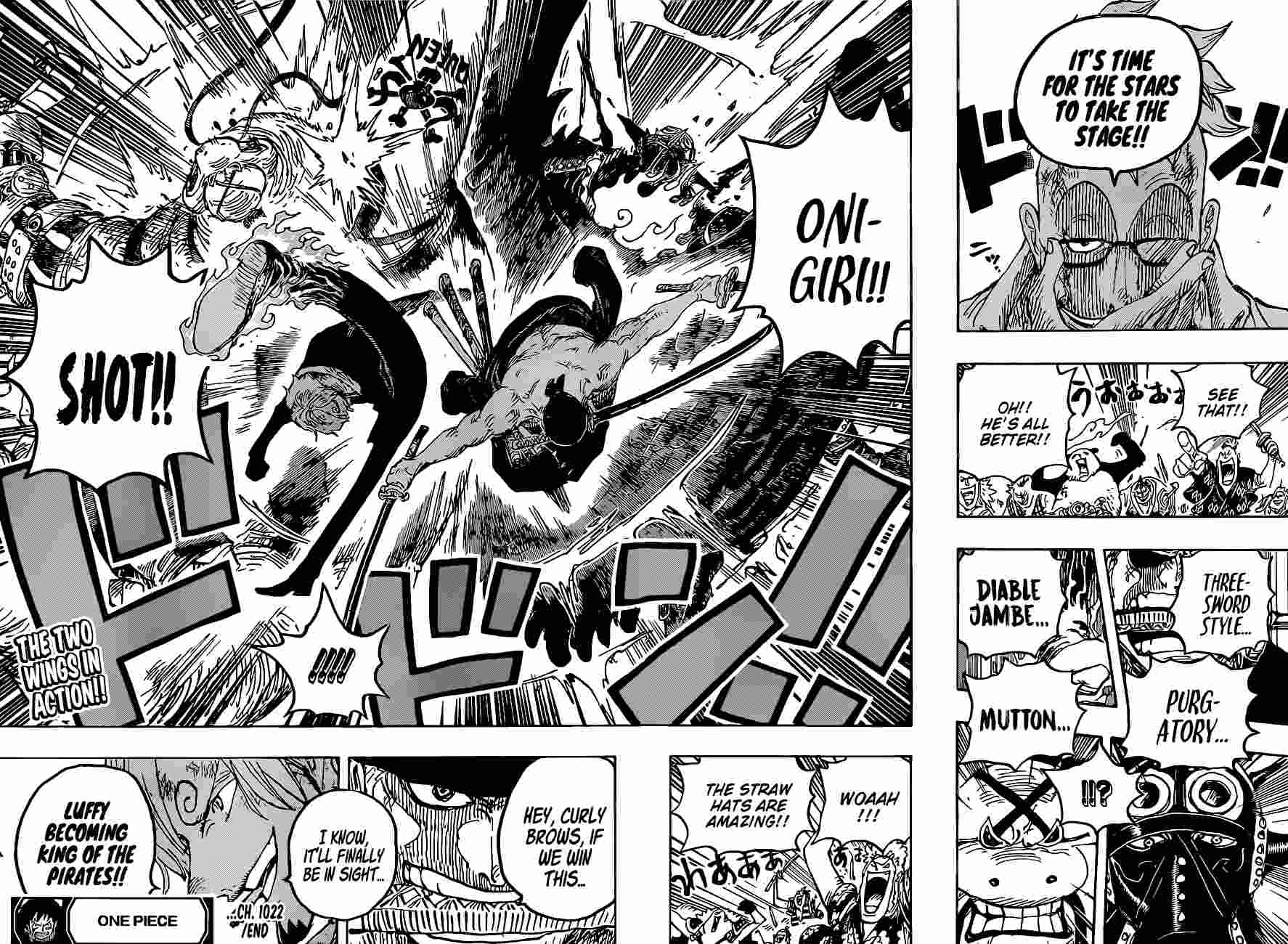 One Piece chapter 1022 page 16