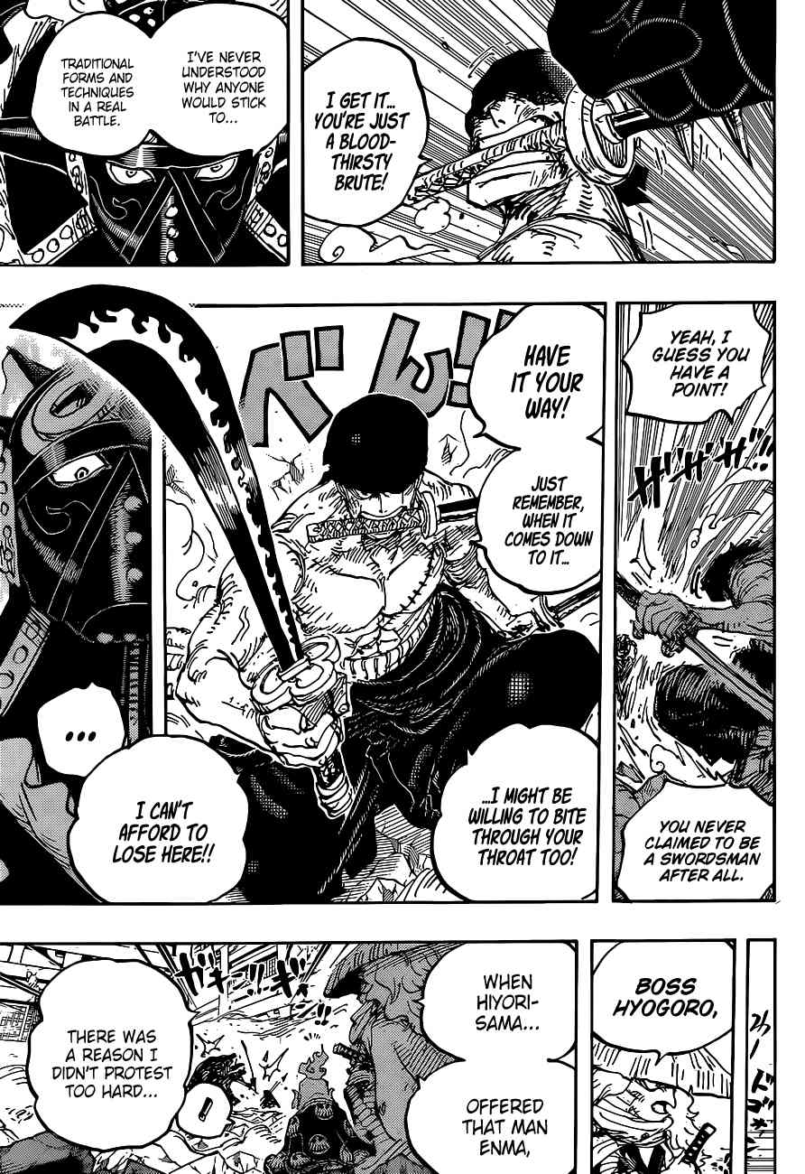 One Piece chapter 1023 page 11