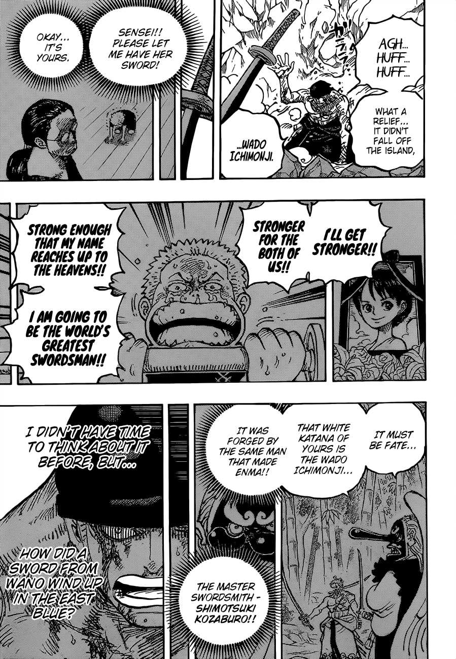 One Piece chapter 1033 page 11