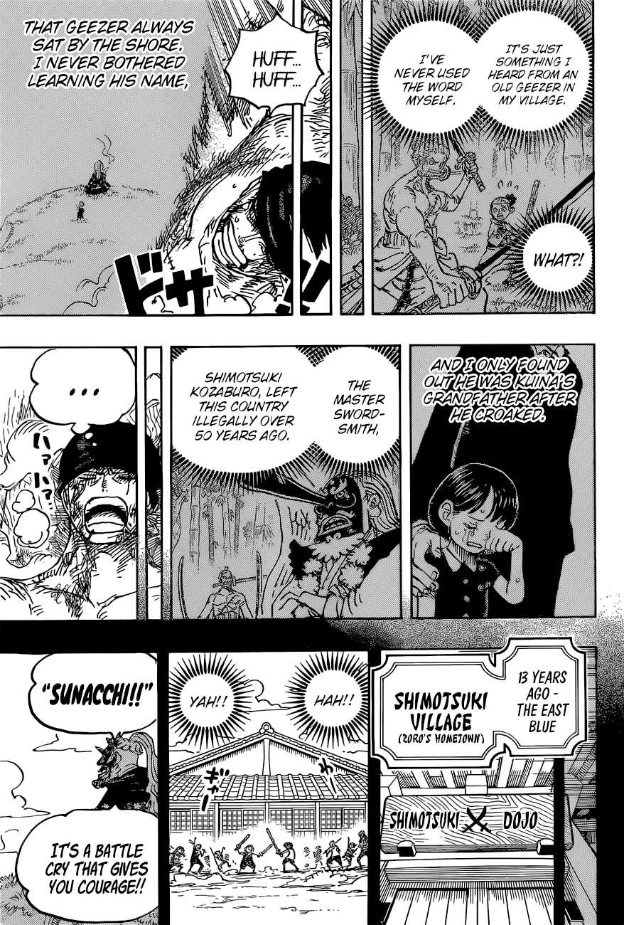 One Piece chapter 1033 page 13