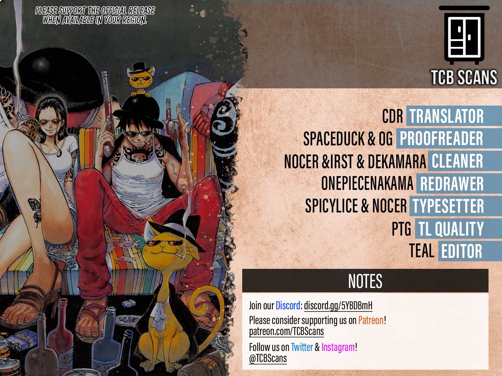 One Piece chapter 1033 page 3