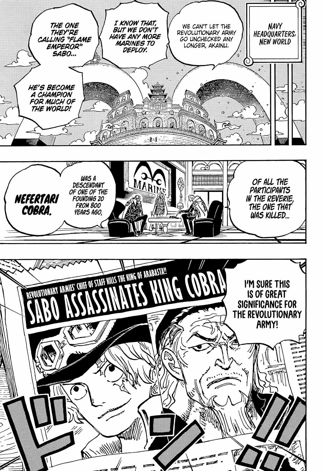 One Piece chapter 1054 page 14