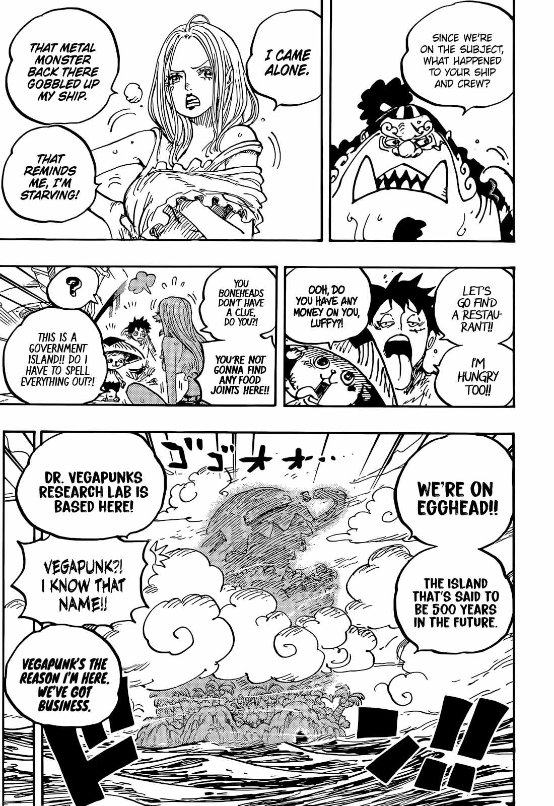 One Piece chapter 1061 page 12