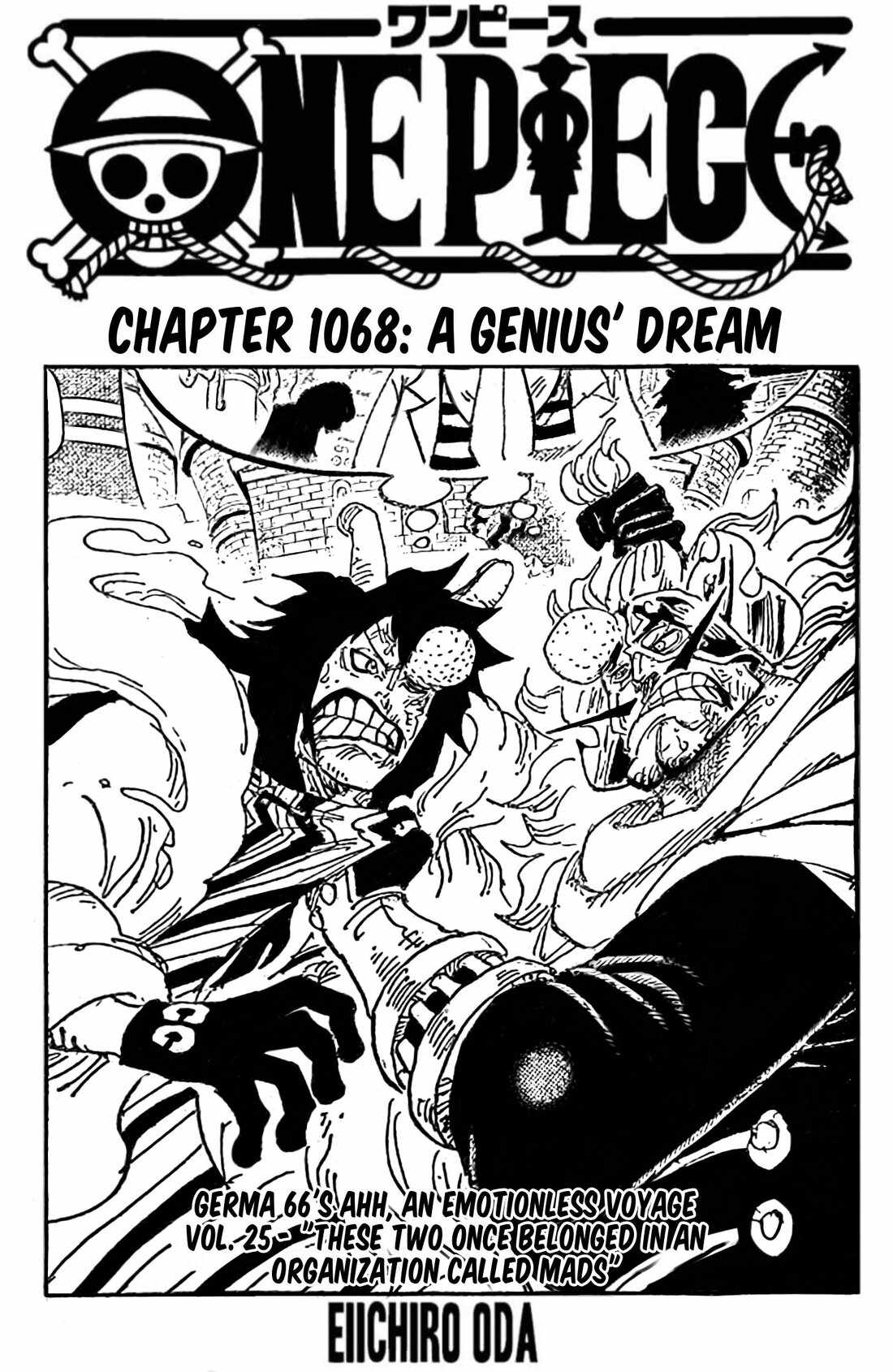 One Piece chapter 1068 page 2
