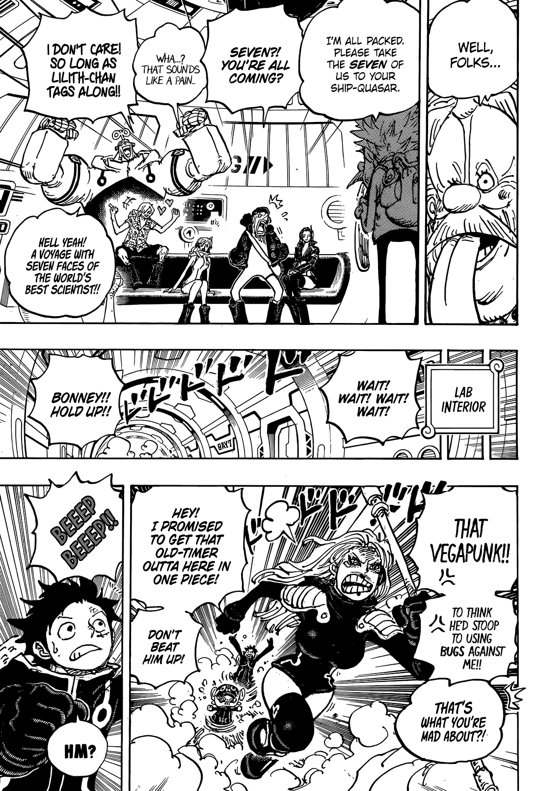 One Piece chapter 1071 page 9
