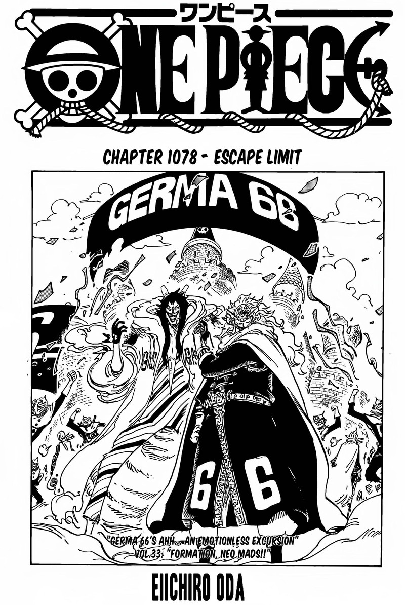 One Piece chapter 1078 page 1