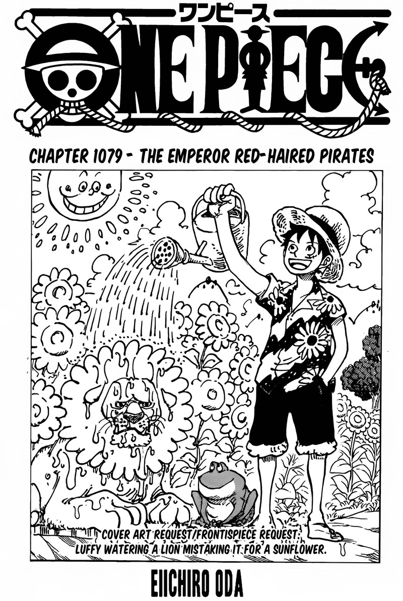 One Piece chapter 1079 page 1