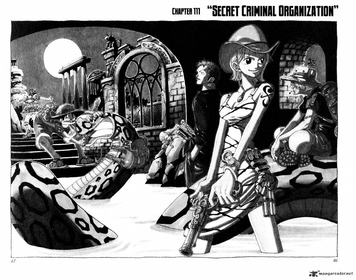One Piece chapter 111 page 2